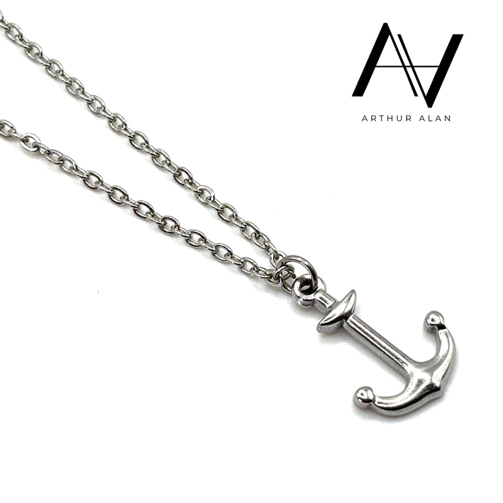 Anchor Necklace (Silver) | Arthur Alan Jewelry